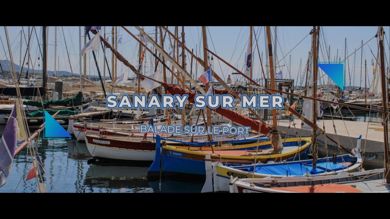 🌊 Le charme du port de Sanary-sur-Mer 🌊