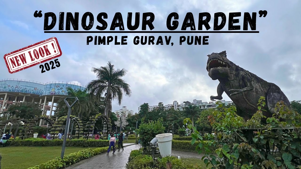 Dinosaur Garden Pune | Rajmata Jijau Garden | Dinosaur Park | Famous Garden In Pune | Pimple Gurav