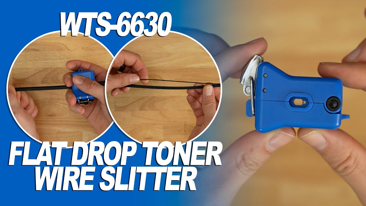 Видеоролик о товаре: Плоский проволочный резак для тонера Jonard Tools (WTS-6630).