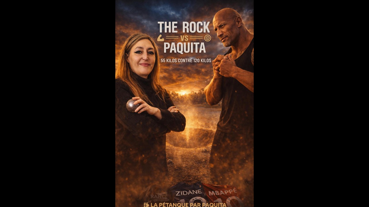 THE ROCK VS PAQUITA : LE DUEL FINAL À LA PÉTANQUE !