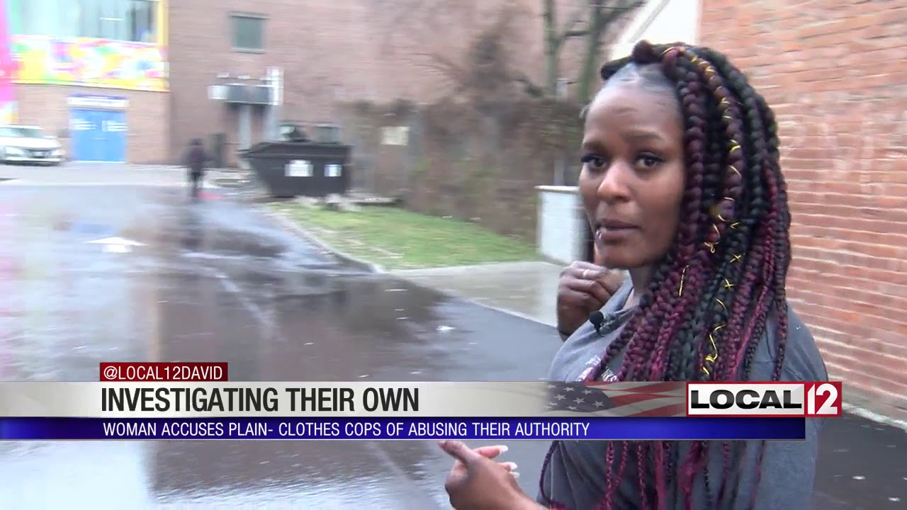 Woman accuses plain-clothes Cincinnati Police officers of abusing authority