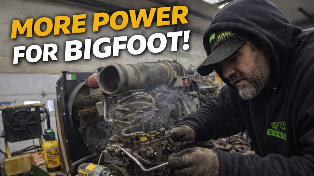 We Cranked the Injection Pump on Bigfoot… Risky Move