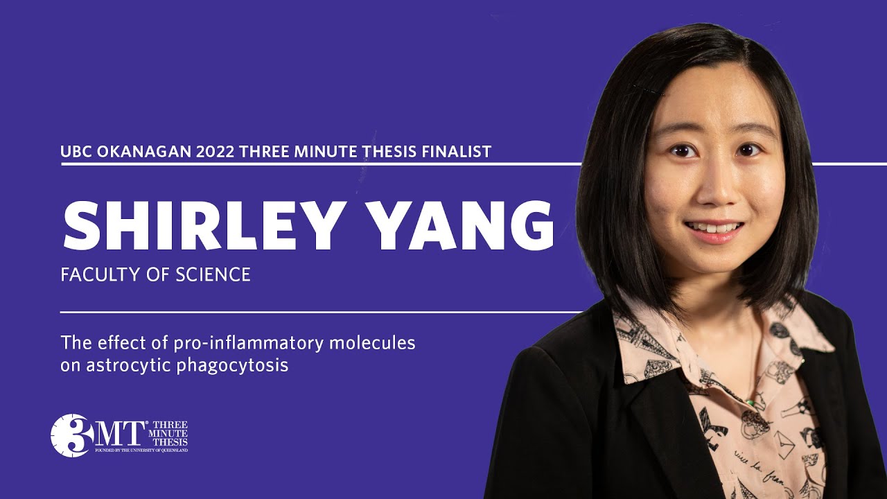 2022 UBC Okanagan 3MT Finalist: Shirley Yang