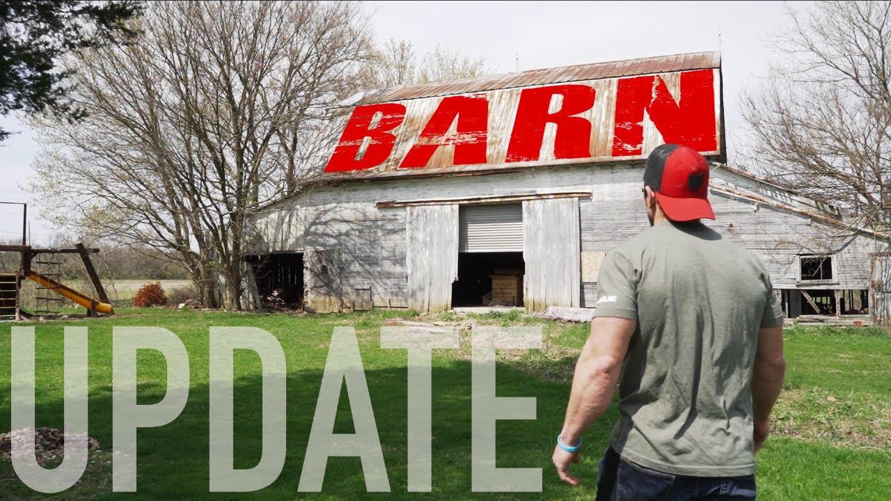 Dan Bailey | BARN GYM BUILD WALK AROUND AND UPDATE!