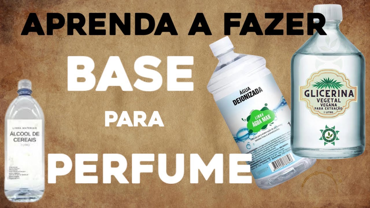 COMO FAZER BASE PARA PERFUME simples e facil