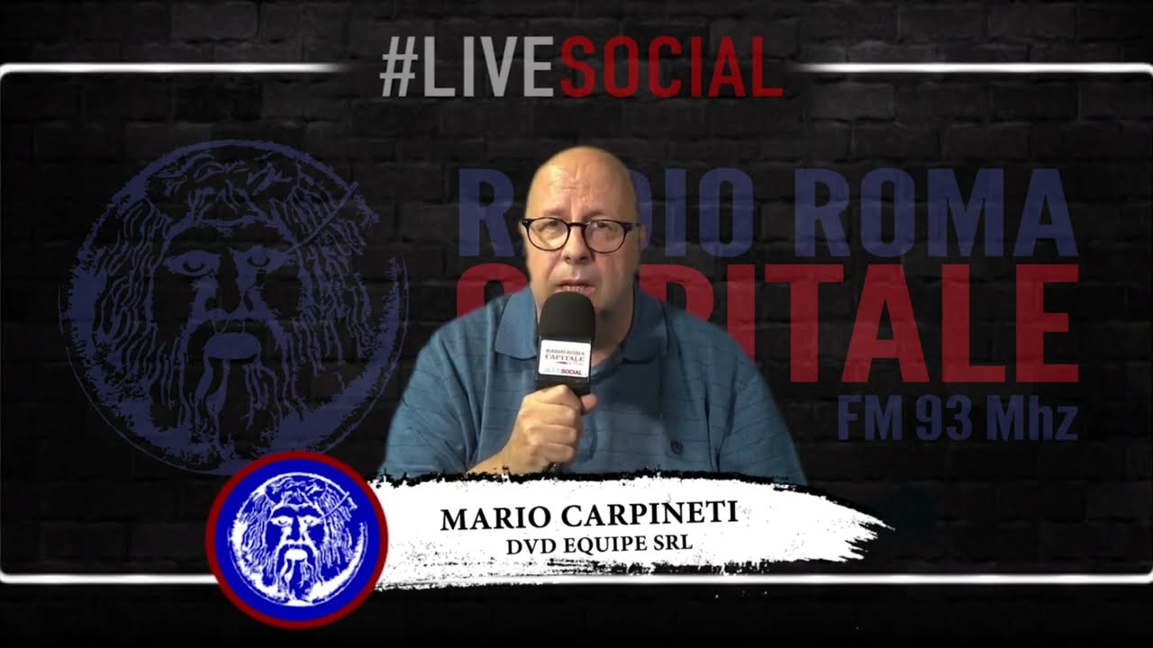 DVD Equipe: Intervista a Mario Carpineti a LIVE SOCIAL (Radio Roma Capitale)