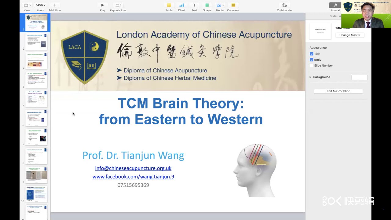 TCM Brain theory and techniques, from Eastern to Western