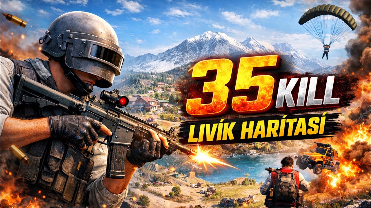 PUBG Gameplay | 35 Kill-3 Maç (iPad Pro M4)