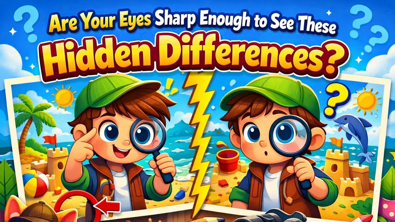 Are Your Eyes Sharp Enough to See These Hidden Differences?