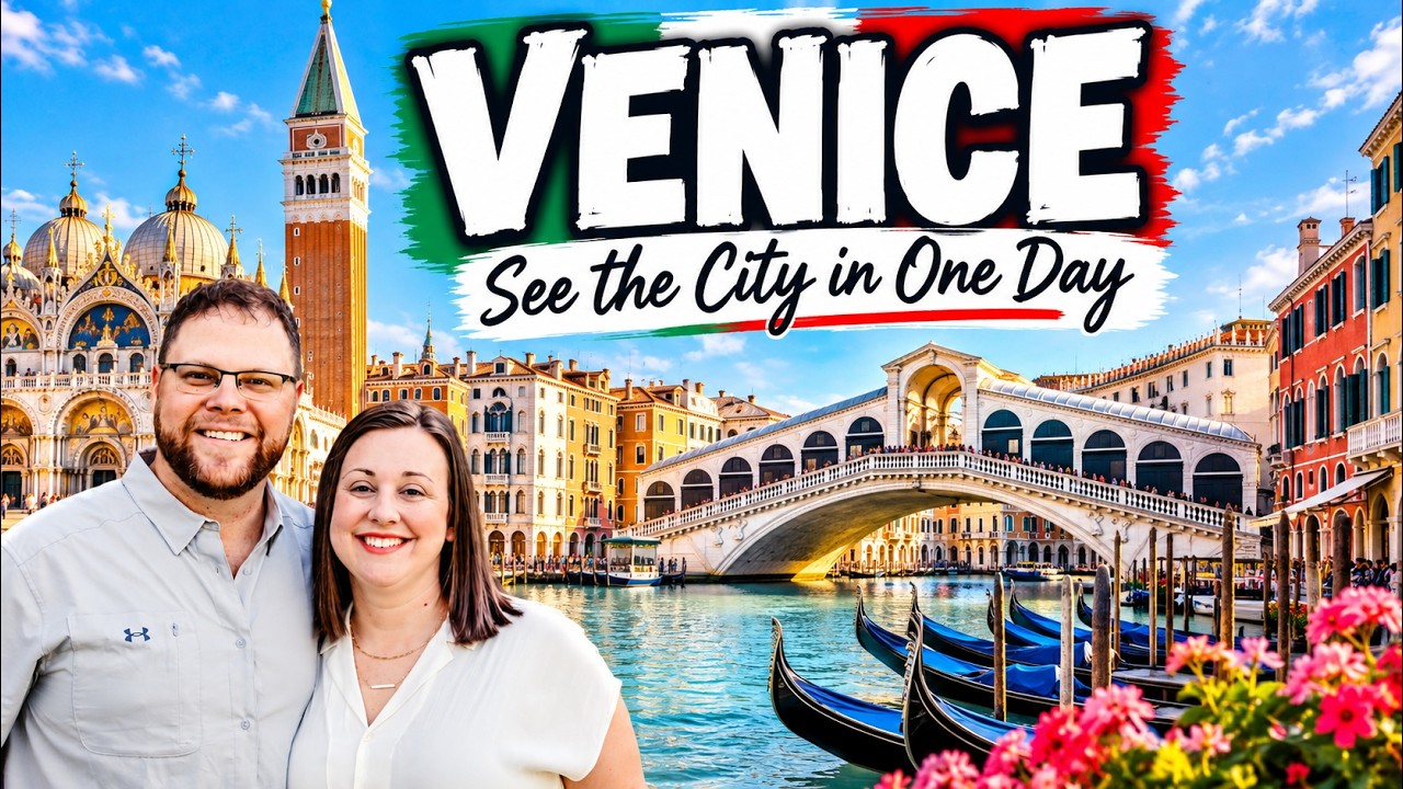 Venice, Italy In A Day | St. Mark&rsquo;s, Rialto Bridge, Hidden Rooftop Bar, Amazing Food & Iconic Sights