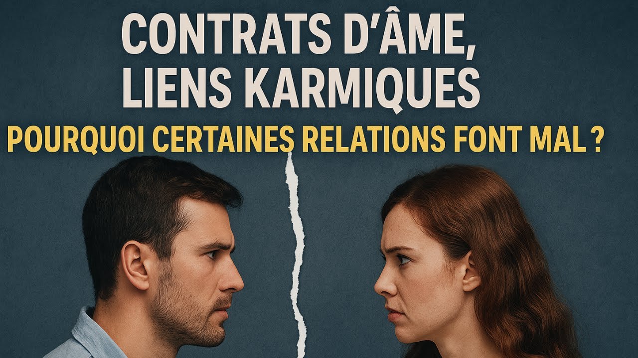 Contrats d’Âme, Liens Karmiques  Pourquoi Certaines Relations Font Mal ?