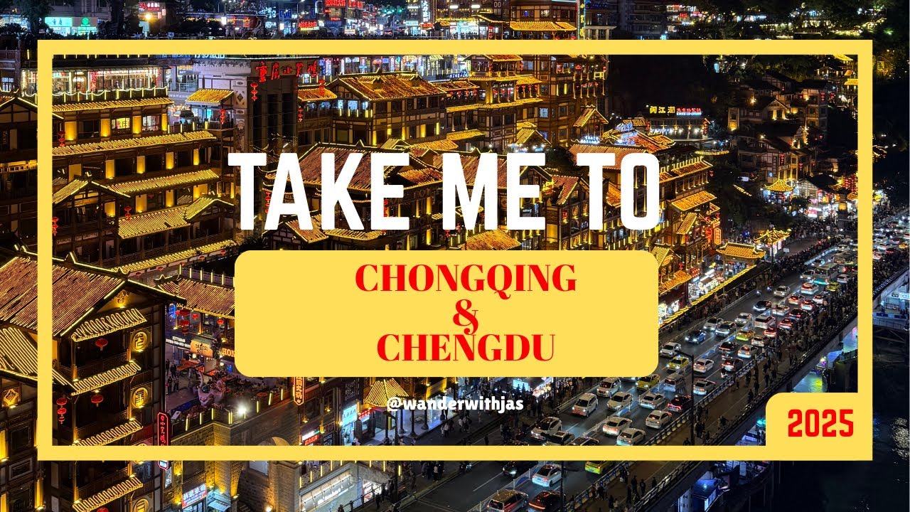 [TAKE ME TO] i visited the viral city in china, CHONGQING & CHENGDU! | mala city | cyberpunk city 