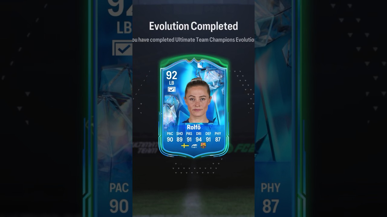 Fantasy Rolfo Upgrade is the BEST MIDFIELDER of FC24! 🔥 #eafc #eafc24 #fc24 #fut #football #shorts