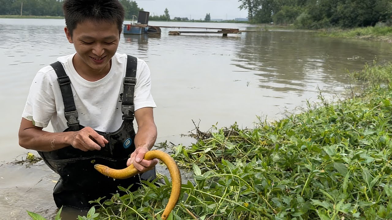 等了好久它終於上鈎了，老闆娘會談價果然也沒有説謊#大熱門#fishing