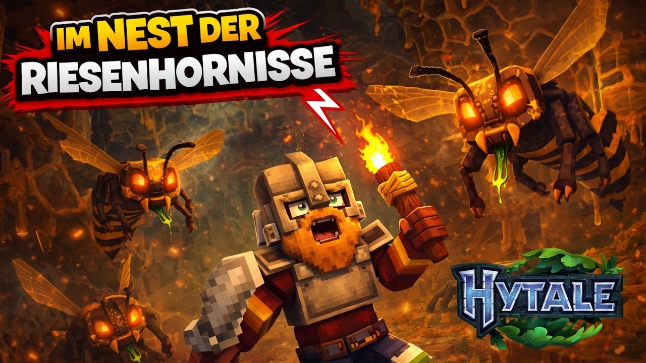 LP Hytale #28 - Im Nest der Riesenhornisse