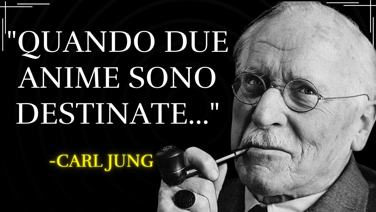 Quando l'ENERGIA di DUE ANIME coincide, i loro PERCORSI si attraggono irrimediabilmente | Carl Jung