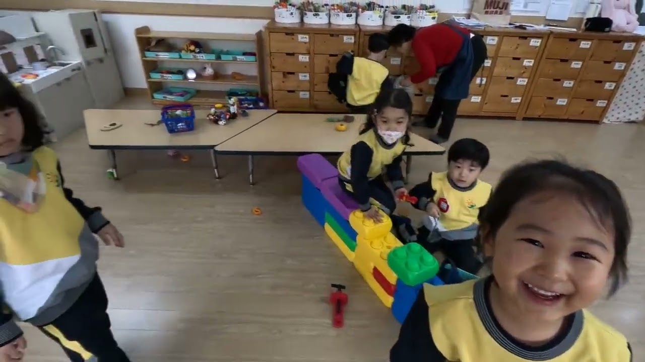 오늘은 처음 유치원 가는 날