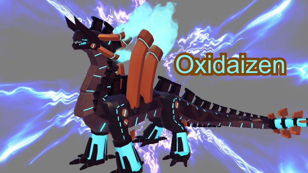 เล่่น Oxidazen ไดโนห่นยนต์ 🩵🤎⚡ ( Roblox: Creature of Sonaria )