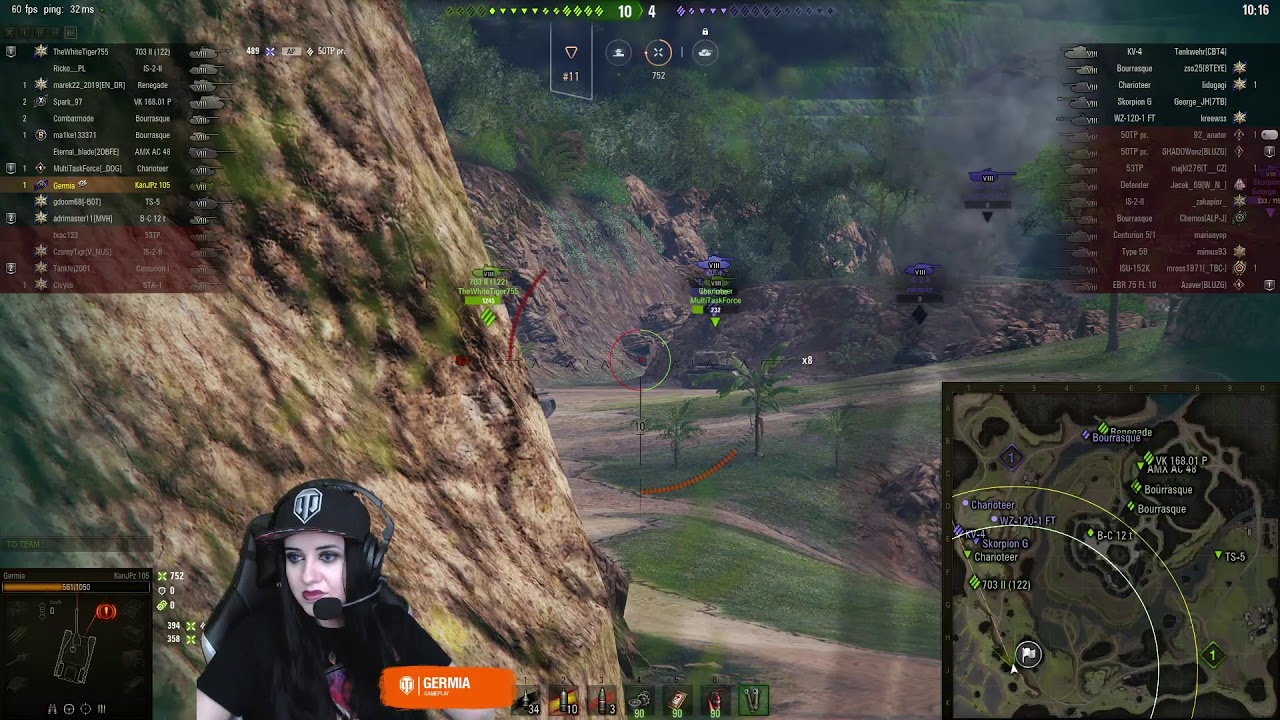WoT weekly stream with Germia 11/01/2021