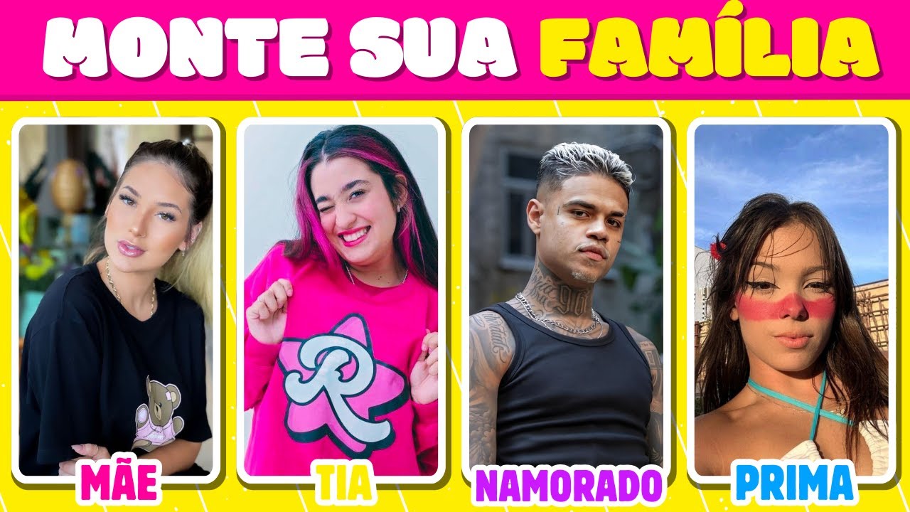 😱 BUILD YOUR PERFECT FAMILY! Choose From These Celebrities! 🤩