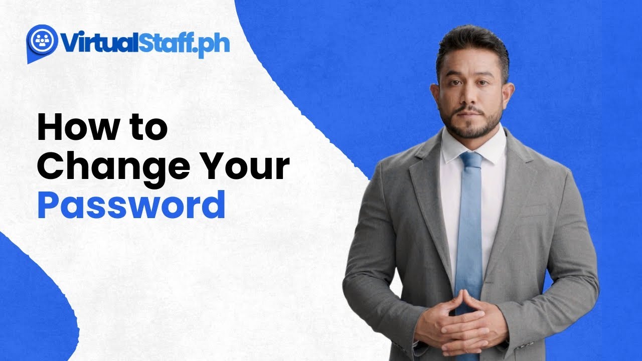 How to Change Your Password as a Talent on VirtualStaff.ph