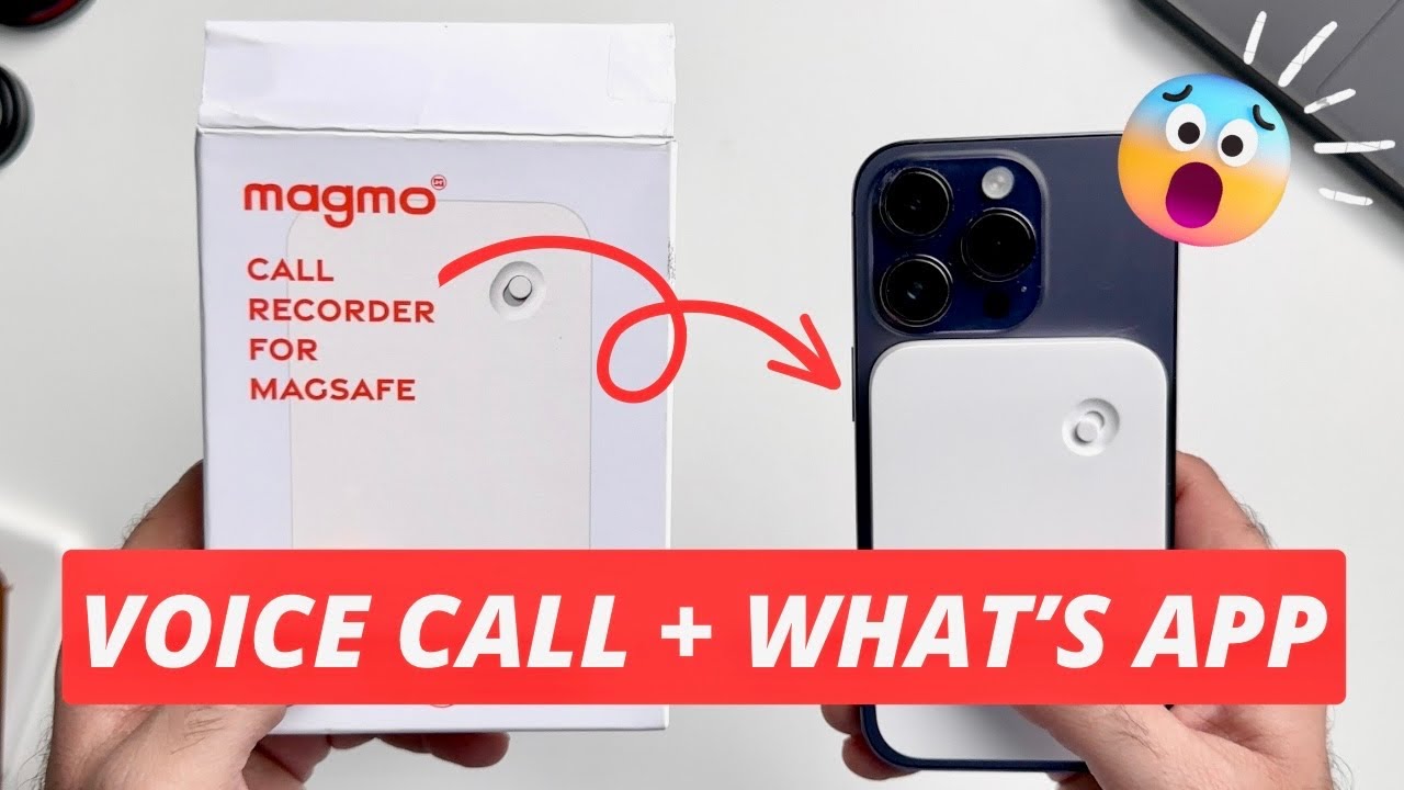 World's 1st iPhone MagSafe Call Recorder is Here!