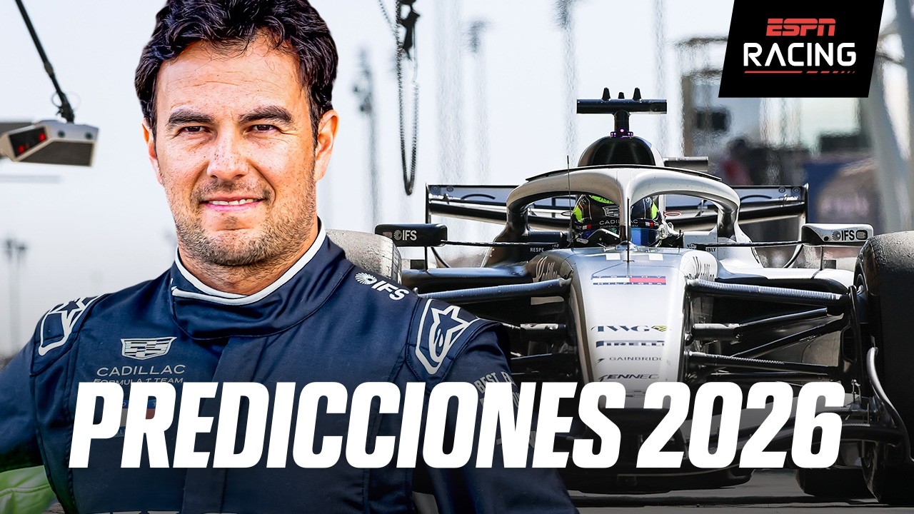 CHECO P&Eacute;REZ alista DEBUT con CADILLAC l PREDICCIONES FORMULA 1 2026 y m&aacute;s... l Podcast ESPN Racing