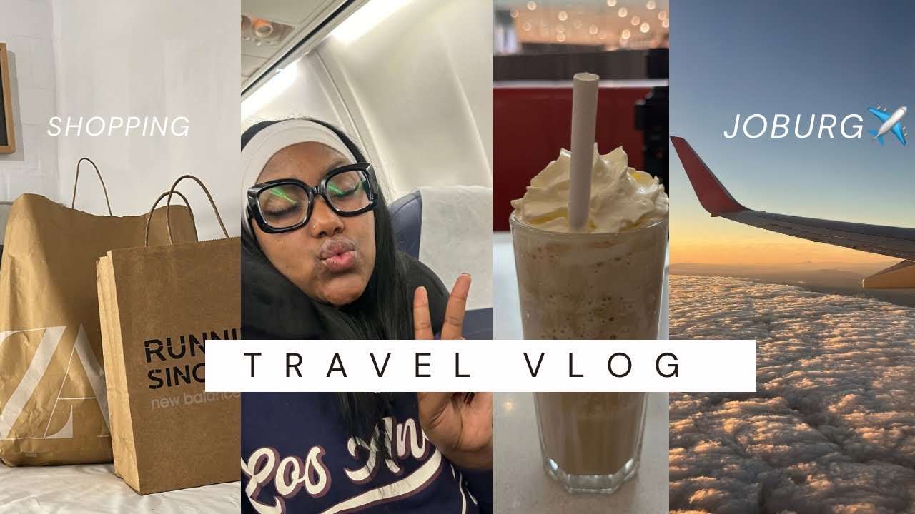 First Brand Trip Vlog ✈️ | Exploring Johannesburg & Family Time🫶🏽