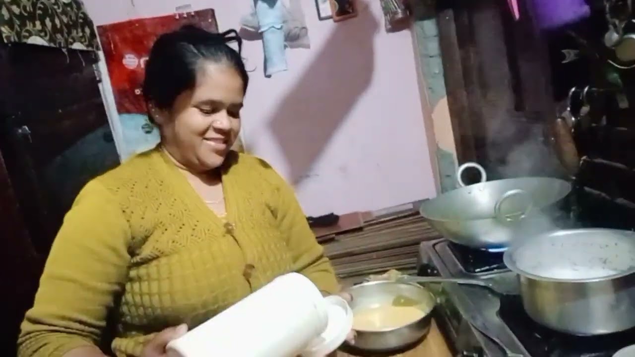 😍Hamare ghar per Bangali Aalu Chauk banaa hai ❤️👍