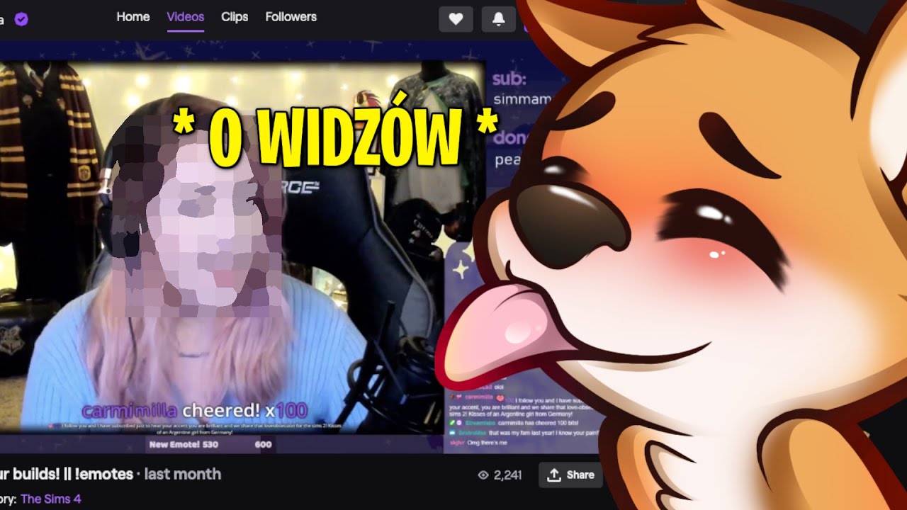 NEXE rajduje małego streamera z 0 widzów