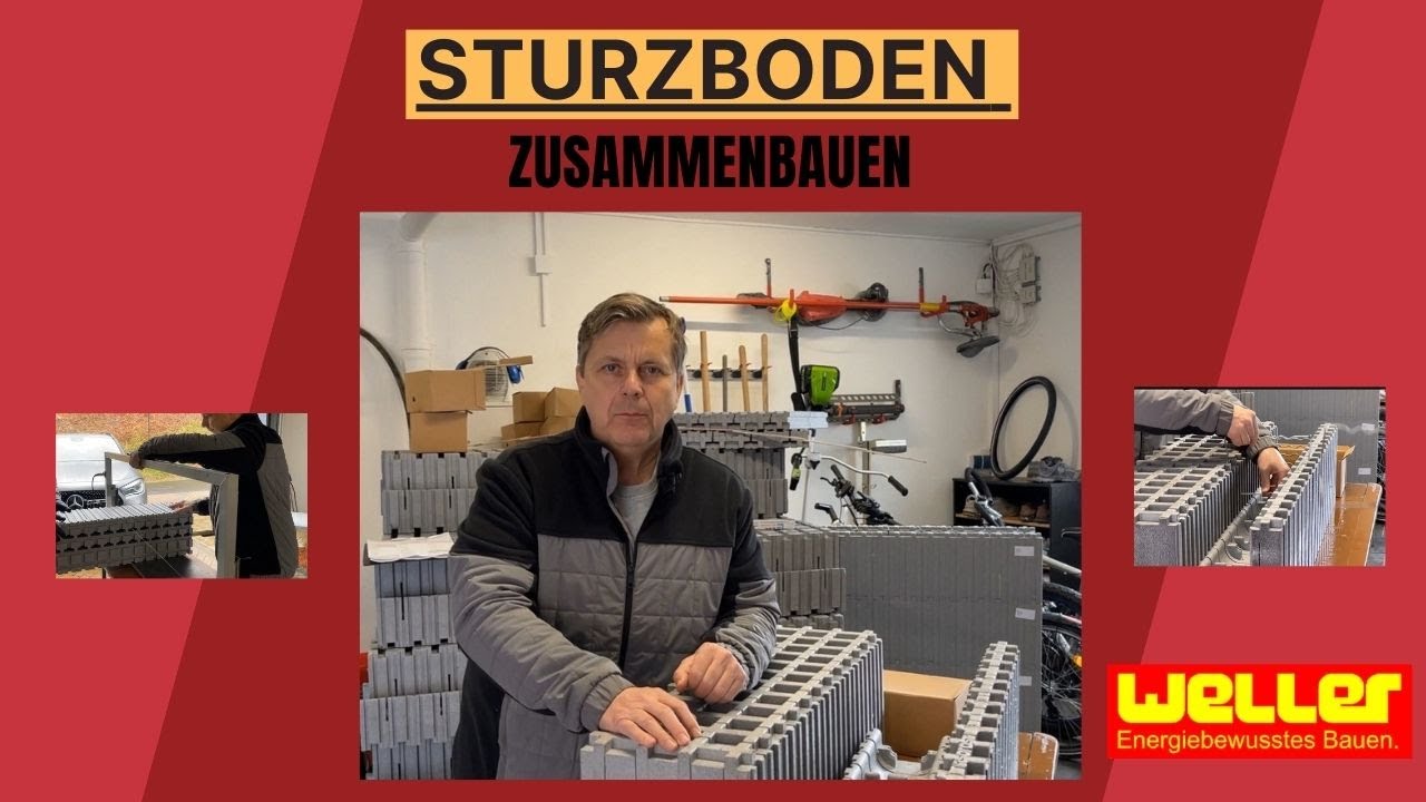 Isorast-Sturz richtig zusammenbauen und zuschneiden.