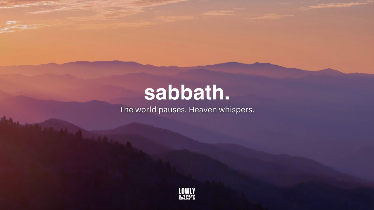 A Sabbath Hour | Christian Lofi Mix to Rest Your Soul & Focus on God