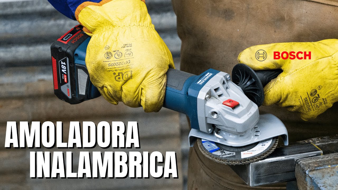 Amoladora INALAMBRICA - BOSCH