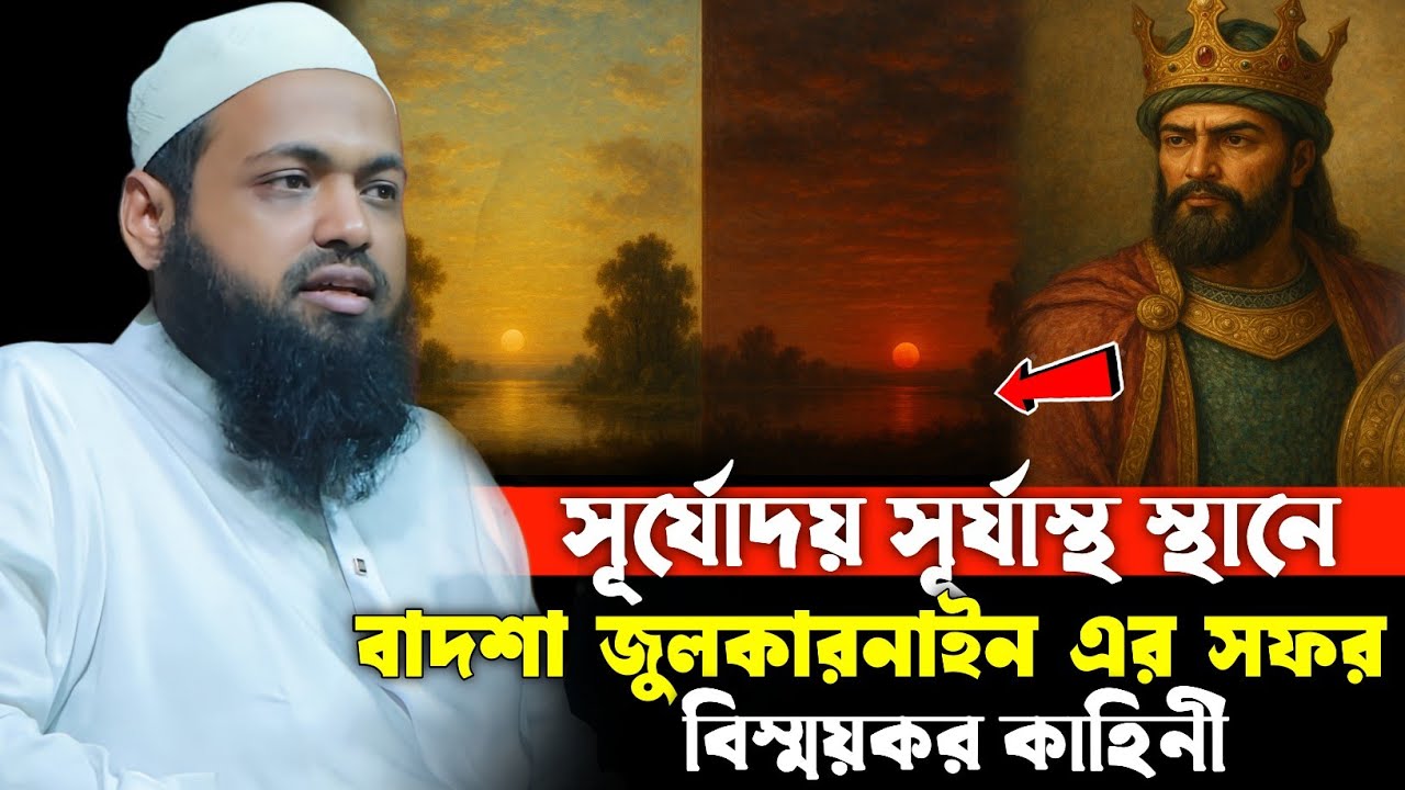 বাদশা জুলকারনাইন এর সূর্যোদয় সূর্যাস্ত স্থানে ঐতিহাসিক সফর | মুফতি আরিফ বিন হাবিব | Arif Bin Habib 
