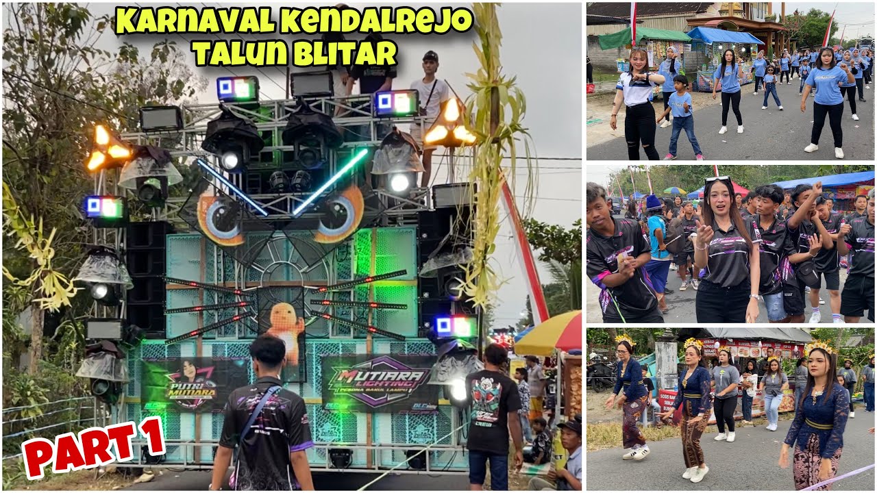 KARNAVAL KENDALREJO TALUN BLITAR PART 1 || siang-sore