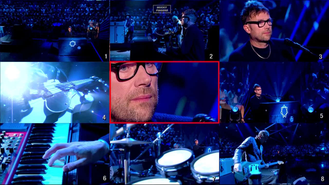 Damon Albarn - Royal Morning Blue (Taratata 2021) MOSAIC 720p 50fps