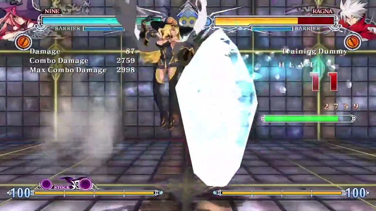 BBCF - Nine Midscreen Rollcatch