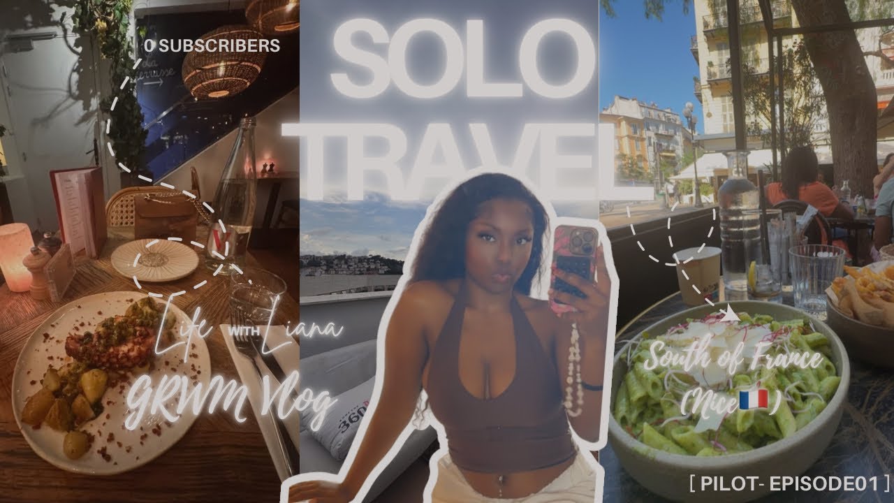 I started a YouTube channel…and I didn’t tell anyone | GRWM in Nice🇫🇷