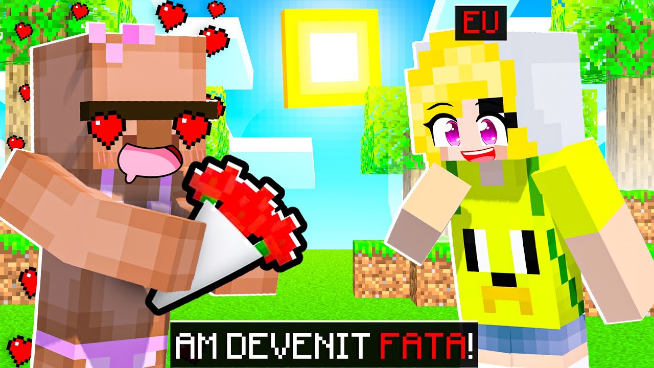 DEVIN *FATA* pentru A FACE ROST de LUCRURI SCUMPE pe Minecraft!