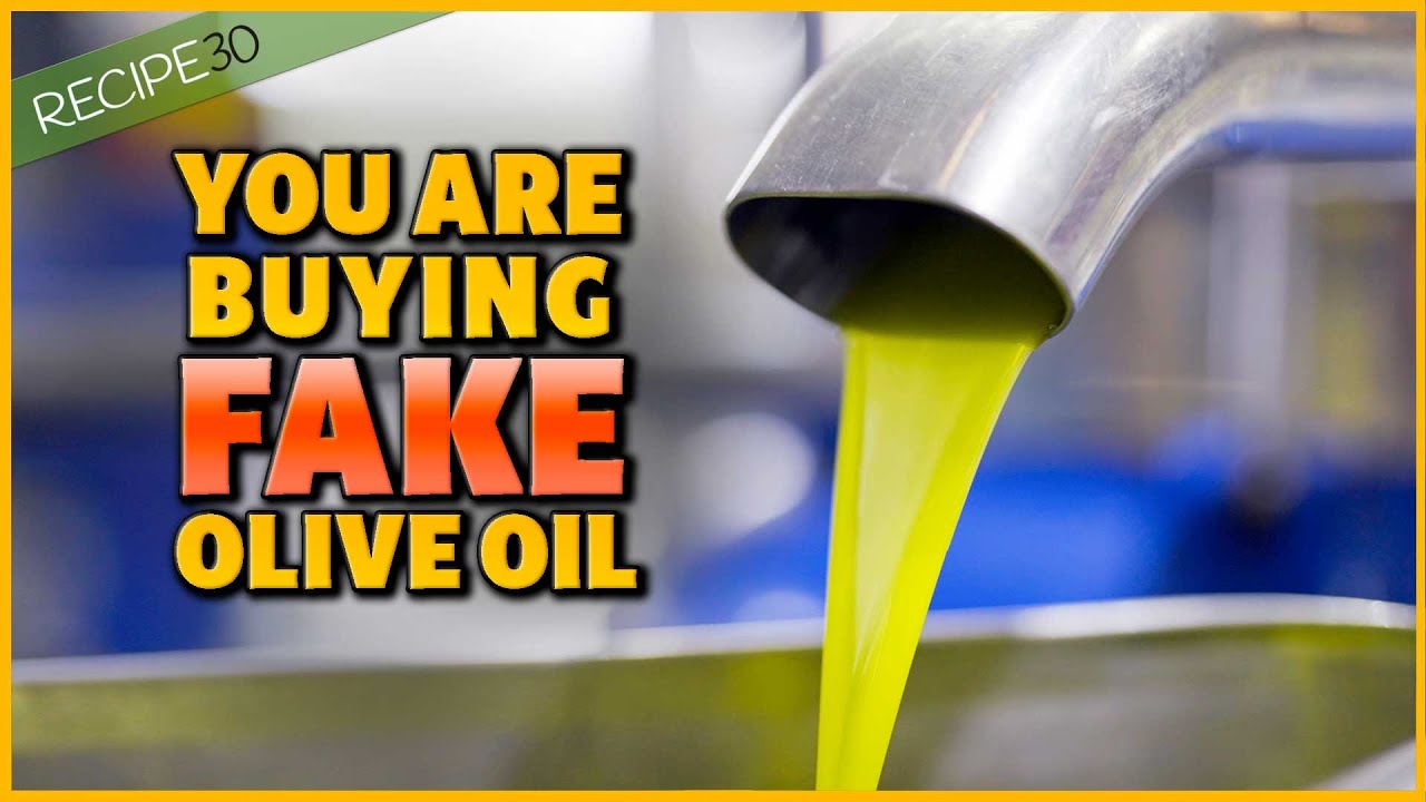 How Real Olive Oil is Made - How To Spot Fake Ones