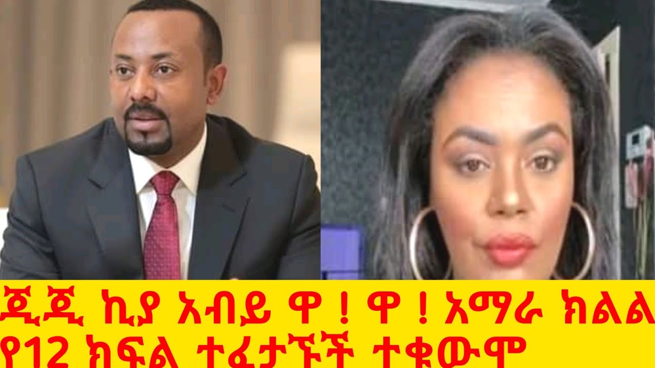 ዋ ! ዋ ! አብይ 12ኛ ክፍል የወደቁ የአማራ ክልል ተፈታኝ ተማሪዋች GEGE KIYA / GIGI KIYA / YONI MAGNA FANI and SAMRI