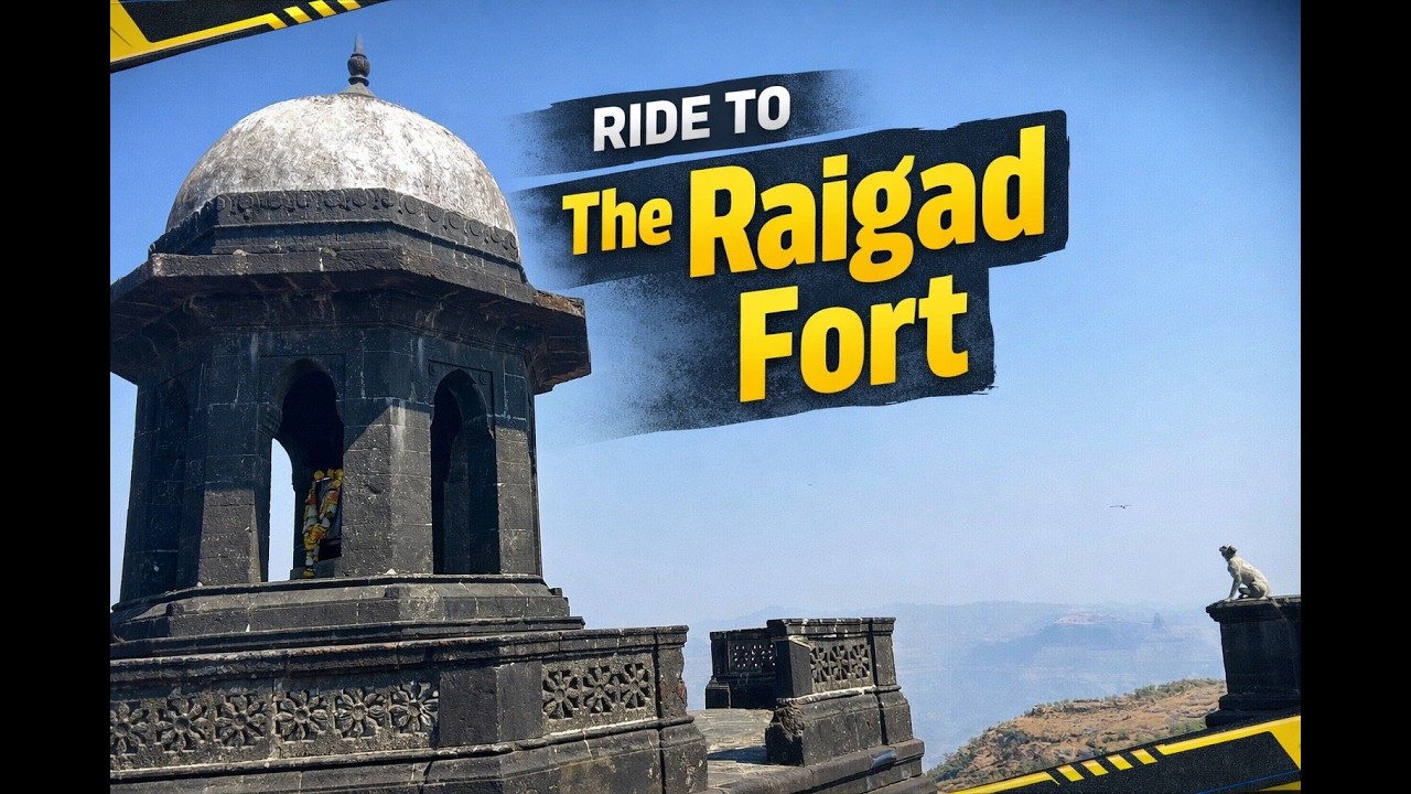 Raigad Fort I By Road I Via Mumbai Goa Highway I Informative Vlog I #motovlog #raigad