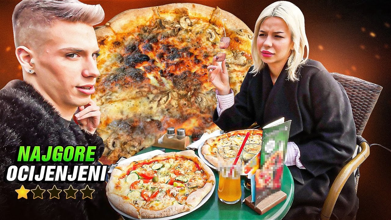 JELI SMO U NAJGORE OCIJENJENOJ PIZZERIJI U ZAGREBU⎜SaamoPetraa & Marco Cuccurin
