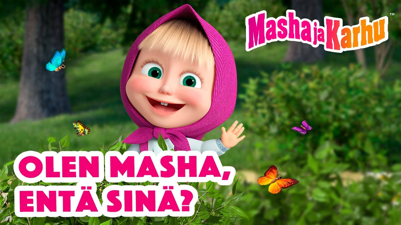 Masha ja Karhu👧🐻 Olen Masha, entä sinä? 🤩 👋  Paras jaksokokoelma 📽️ Masha and the Bear