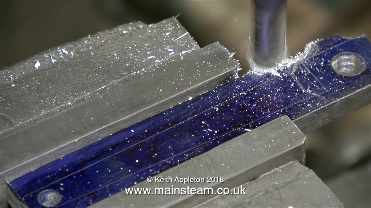WORKSHOP TOPICS - PART #6 - MILLING THE CONNECTING ROD BLANK