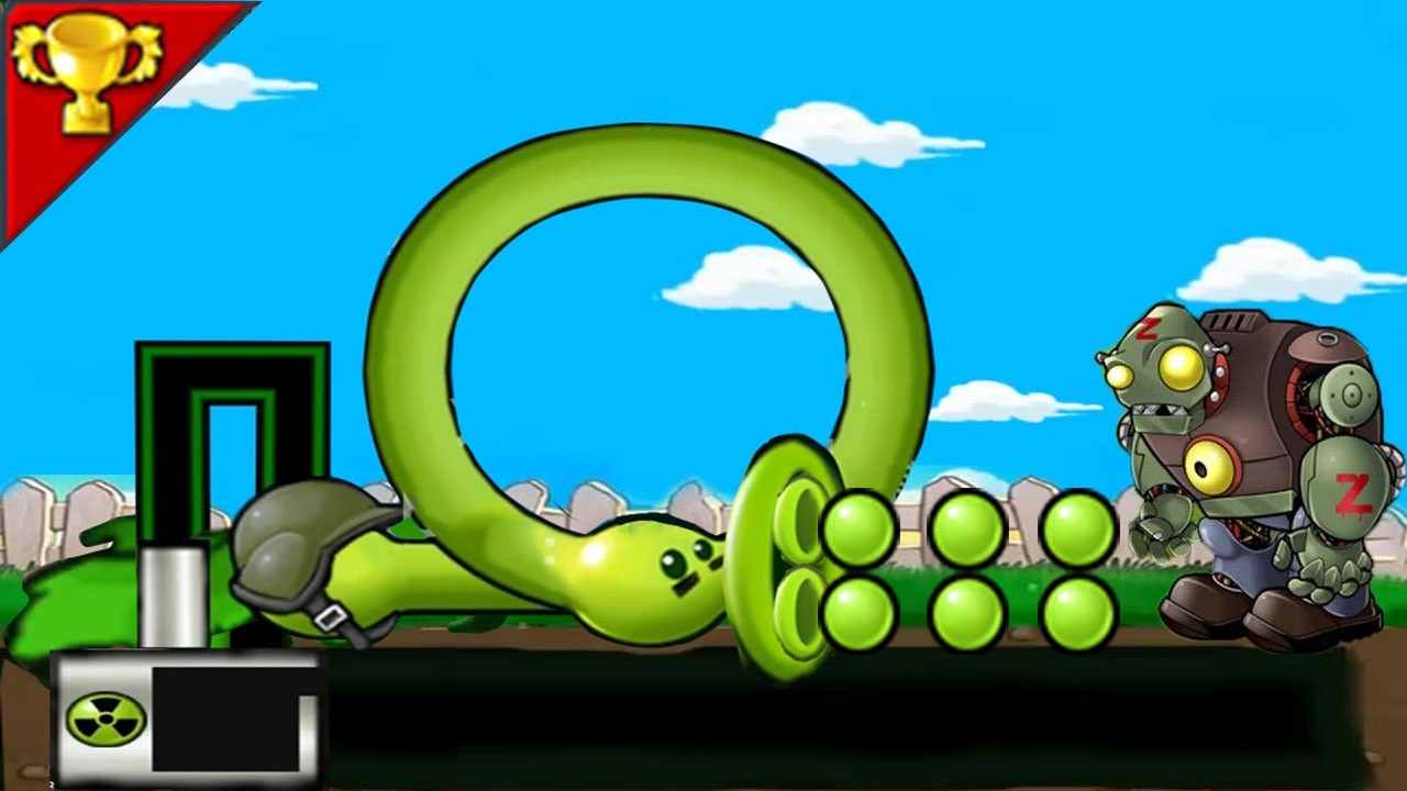 The STRONGEST Fusion Plant Ever Created Gatling & Peashooter Plant Vs Zombies