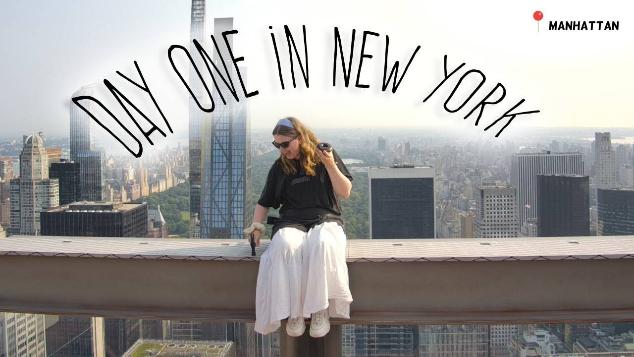 I fall asleep on the bus, visit the MET, the Top of the Rock, and the Empire State Building