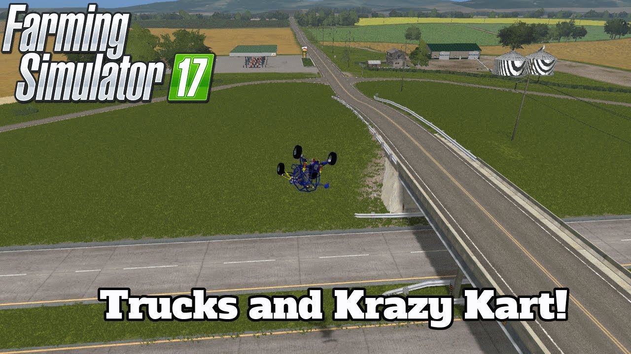 FS17 Mod Spotlight - EP. 44: Trucks and Krazy Kart!