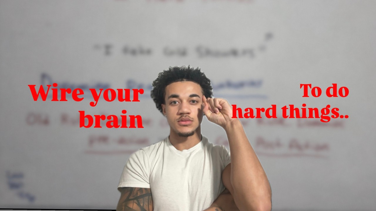The Nuerological  Method To Wire Your Brain To Like Doing Hard Things.