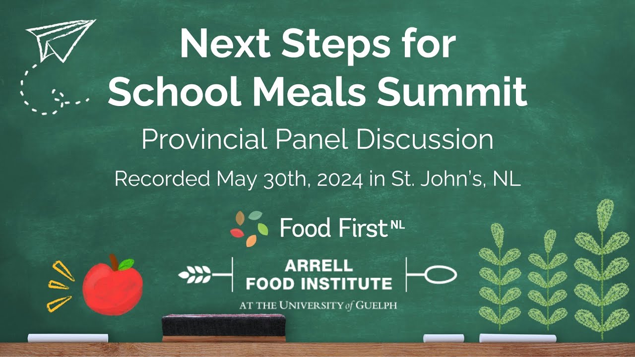 Next Steps for School Meals Summit - Provincial Panel Discussion